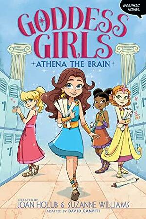 Athena the Brain Graphic Novel by Glass House Graphics, Joan Holub, David Campiti, Suzanne Williams