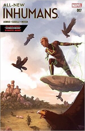 All-New Inhumans #7 by Jamal Campbell, James Asmus, Stefano Caselli
