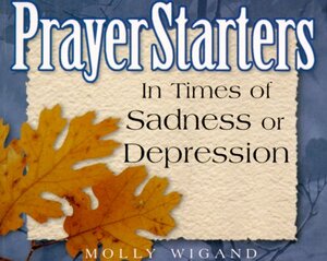 PrayerStarters in Times of Sadness or Depression by Molly Wigand