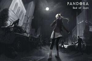 PANDORA: End of Days 1 FIRE Edition Paranormal / Survival Horror / Zombie Manga Comic Book Graphic Novel by Peter J. Ang