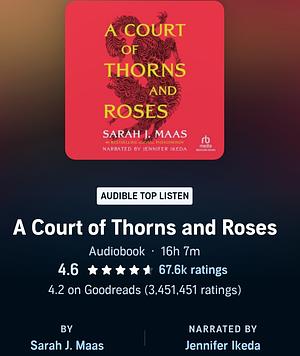 A Court of Thorns and Roses by Sarah J. Maas