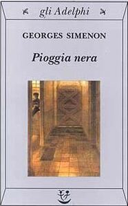 Pioggia nera by Carmen Tomeo, Georges Simenon