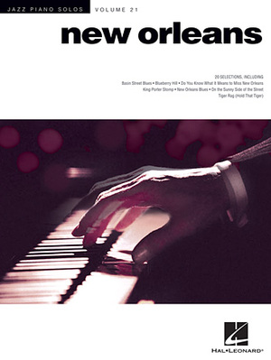 New Orleans Jazz Piano Solos: Jazz Piano Solos Volume 21 by Brent Edstrom