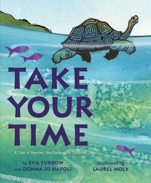 Take Your Time: A Tale of Harriet, the Galapagos Tortoise by Donna Jo Napoli, Eva Furrow