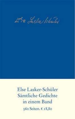 Sämtliche Gedichte by Else Lasker-Schüler
