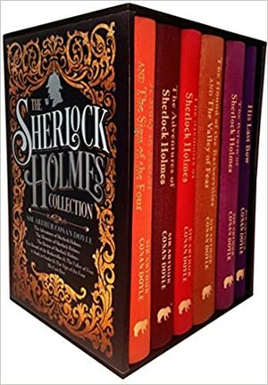 The Sherlock Holmes Collection 6 Books Box Set By Sir Arthur Conan Doyle (His Last Bow, The Memories of Sherlock Holmes, A Study in Scarlet and The Sign of The Four, The Adventures of Sherlock Holmes by Arthur Conan Doyle