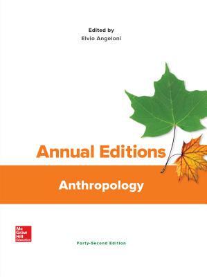 Annual Editions: Anthropology by Elvio Angeloni