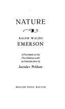 Nature by Ralph Waldo Emerson