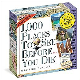 1,000 Places to See Before You Die Page-A-Day Calendar 2018 by Patricia Schultz