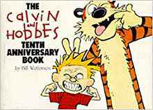 Calvin And Hobbes Tenth Anniversary Book by Bill Watterson