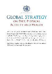 Global Strategy on Diet, Physical Activity and Health by World Health Organization