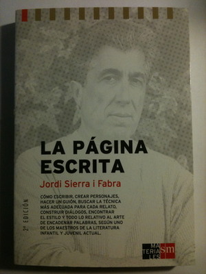 La página escrita by Jordi Sierra i Fabra