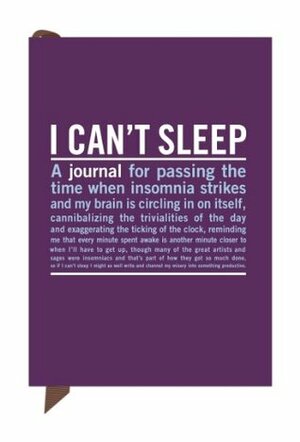 Knock Knock Mini Inner-Truth Journal, I Can't Sleep, 4 x 5.75 Inches (50077) (Mini IT) by Knock Knock