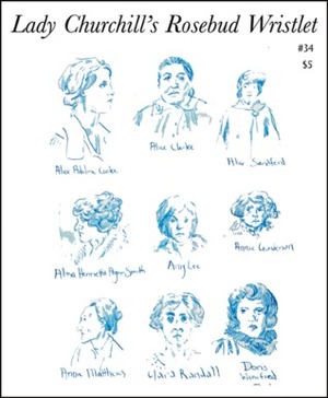 Lady Churchill's Rosebud Wristlet No. 34 by David W. Pritchard, A.B. Robinson, Amanda Marbais, Holly Day, Stephen Burt, Nicole Kimberling, John Richard Saylor, Gavin J. Grant, Hazel Crowley, Molly Gloss, Neile Graham, Marco Kaye, Michelle Podsiedlik, Kelly Link, Anne Sheldon, Barbara A. Barnett