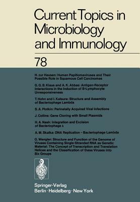 Current Topics in Microbiology and Immunology by W. Arber, P. H. Hofschneider, W. Henle