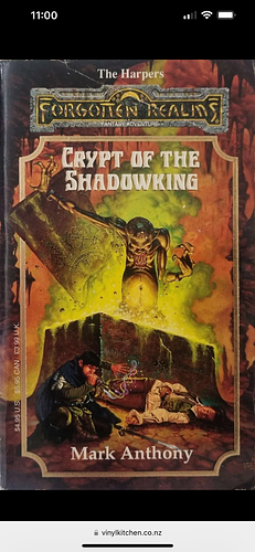 Crypt of the Shadowking by Mark Anthony