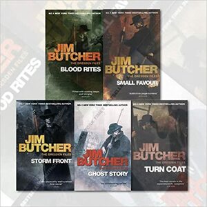 Jim Butcher The Dresden Files Series 5 Books Collection Set by Jim Butcher