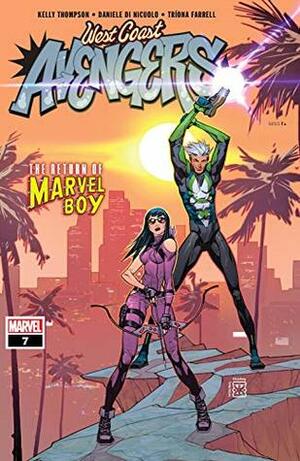 West Coast Avengers #7 by Kelly Thompson, Daniele Di Nicuolo, Eduard Petrovich