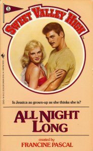 All Night Long by Francine Pascal, Kate William