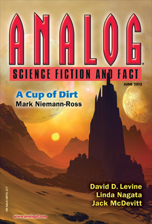 Analog Science Fiction and Fact, June 2013 by David D. Levine, Mark Niemann-Ross, Linda Nagata, Edward M. Lerner, M.L. Clark, K.S. Patterson, Jack McDevitt, Trevor Quachri