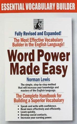 Word Power Made Easy and 30 Days to More Powerful Vocabulary by Norman Lewis