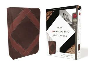 NKJV, Unapologetic Study Bible, Imitation Leather, Brown, Red Letter Edition: Confidence for Such a Time as This by Emmanuel Foundation