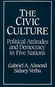 The Civic Culture by Gabriel A. Almond, Sidney Verba