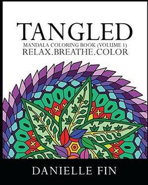 Adult Coloring Book: Tangled - Mandala Coloring Book by Danielle Fin