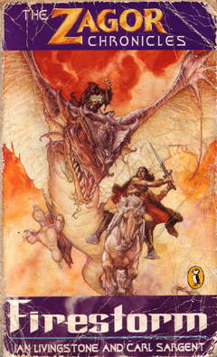 Firestorm by Carl Sargent, Ian Livingstone